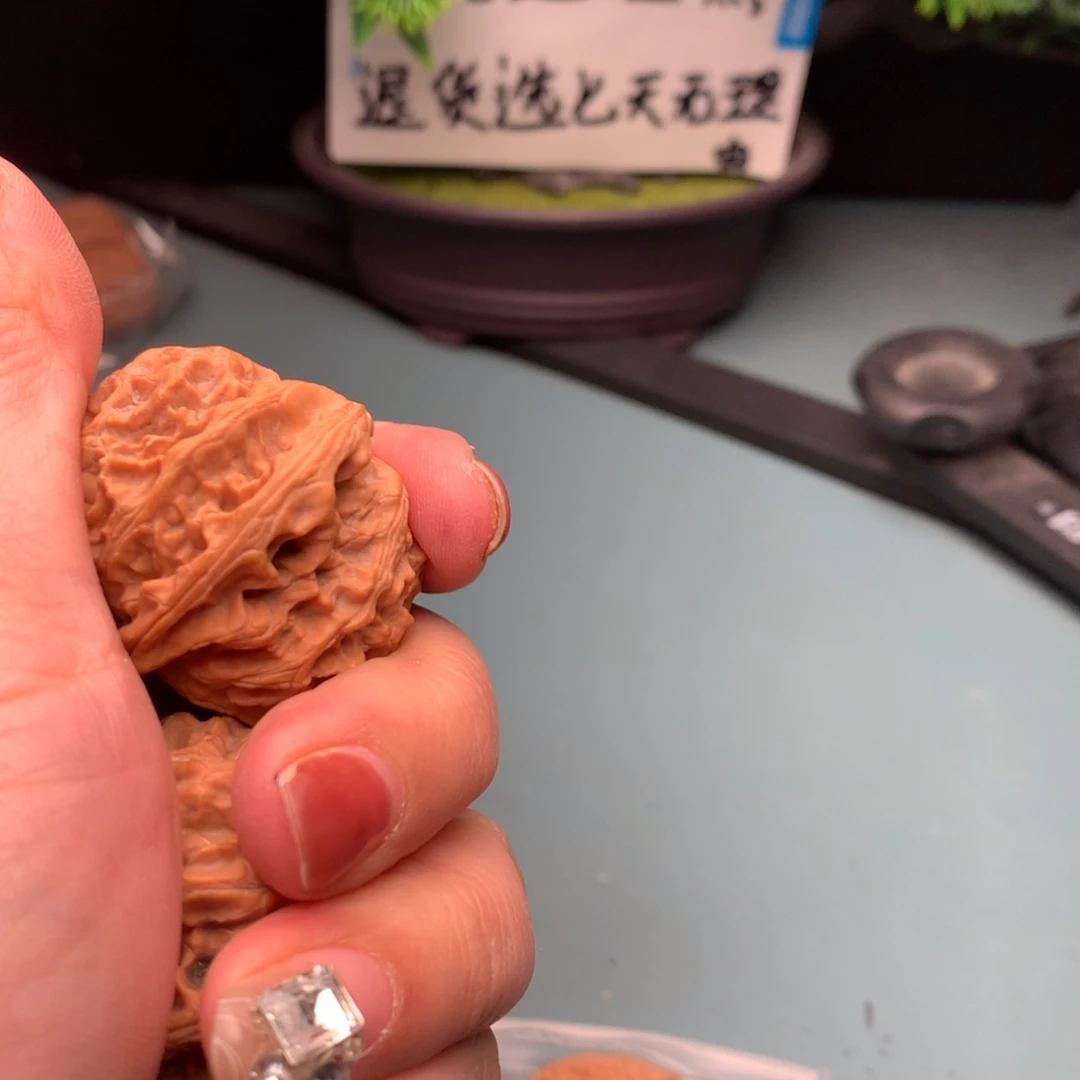 文玩核桃把件苹果4041