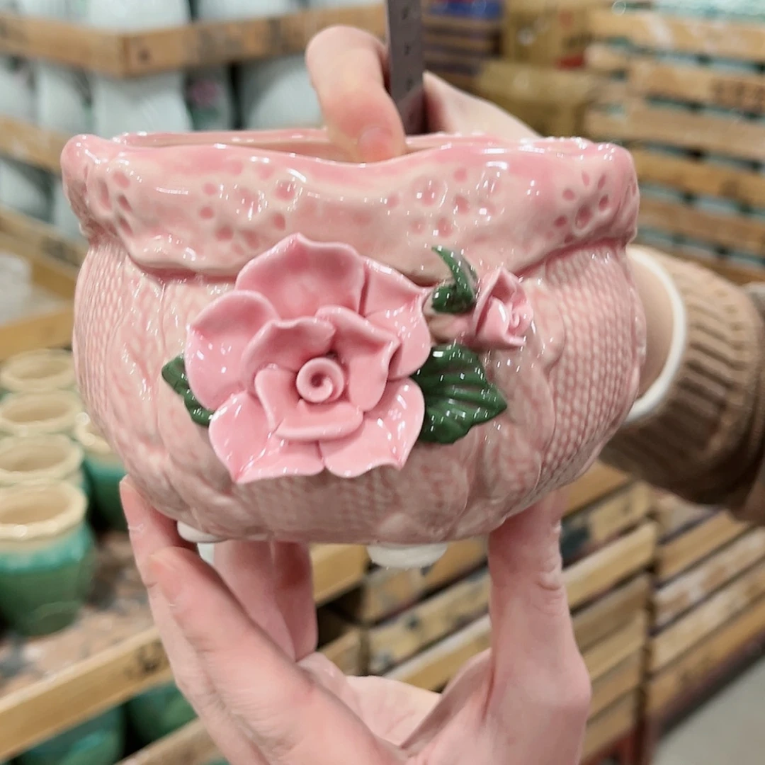 【闪购商品】陶瓷陶瓷多肉植物花盆