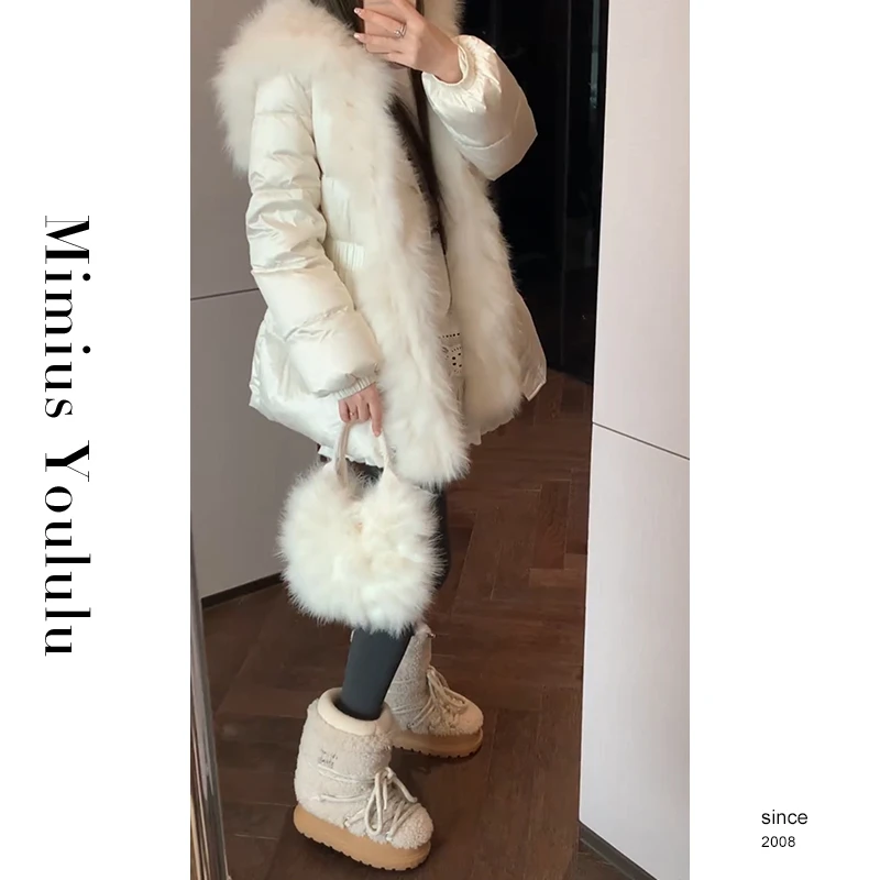 【mimius】&喵喵 珠光宝气奢感毛毛外套 汉服()F12206