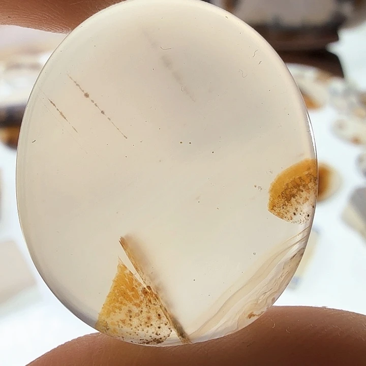 未镶嵌玛瑙/玉髓珠宝半成品