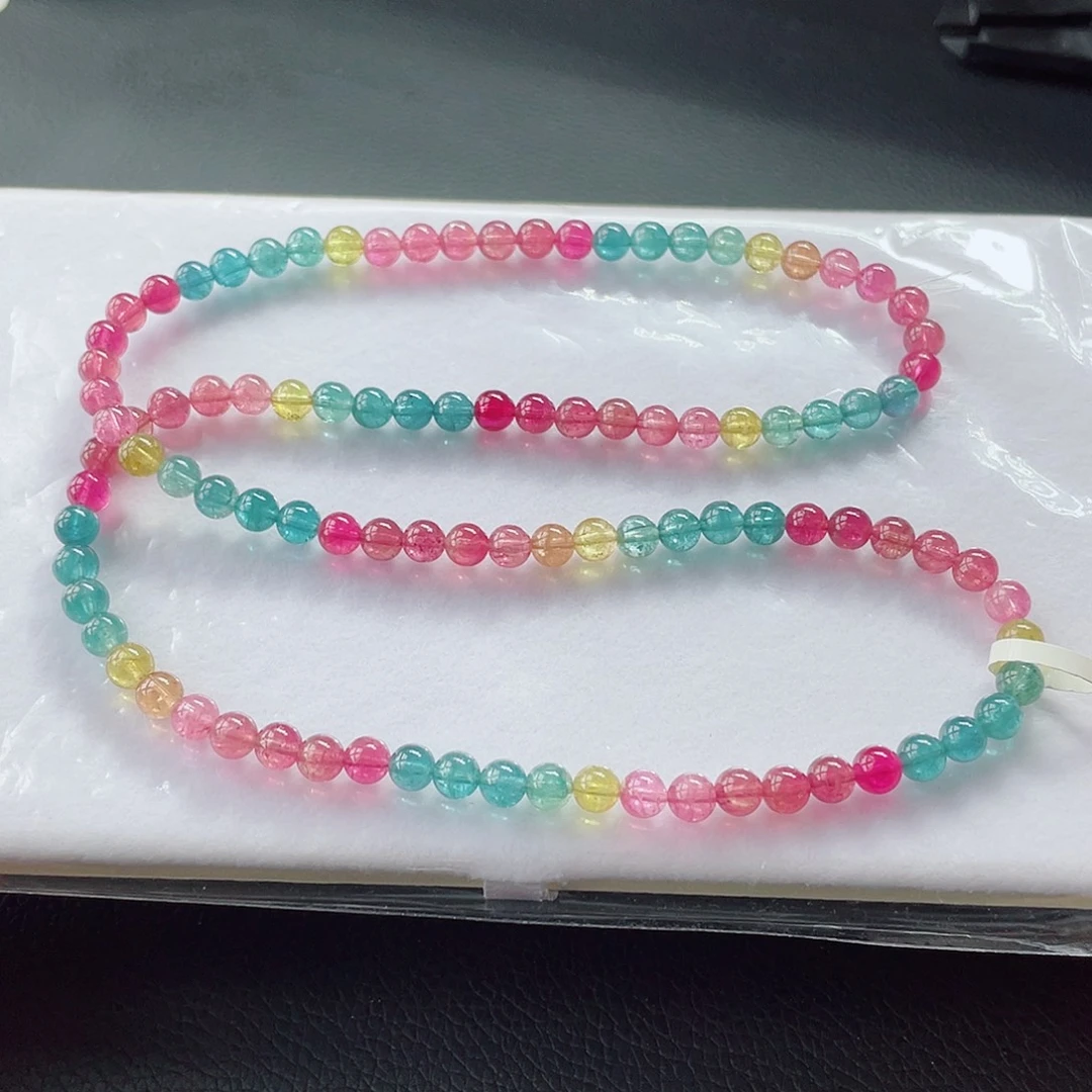 未镶嵌手链碧玺5.8mm左右