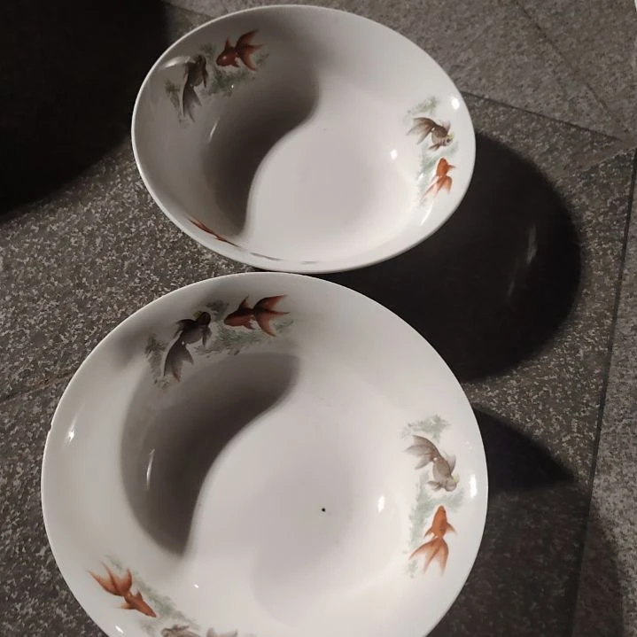 摆件陶瓷盘子碗啥都有口径16公分