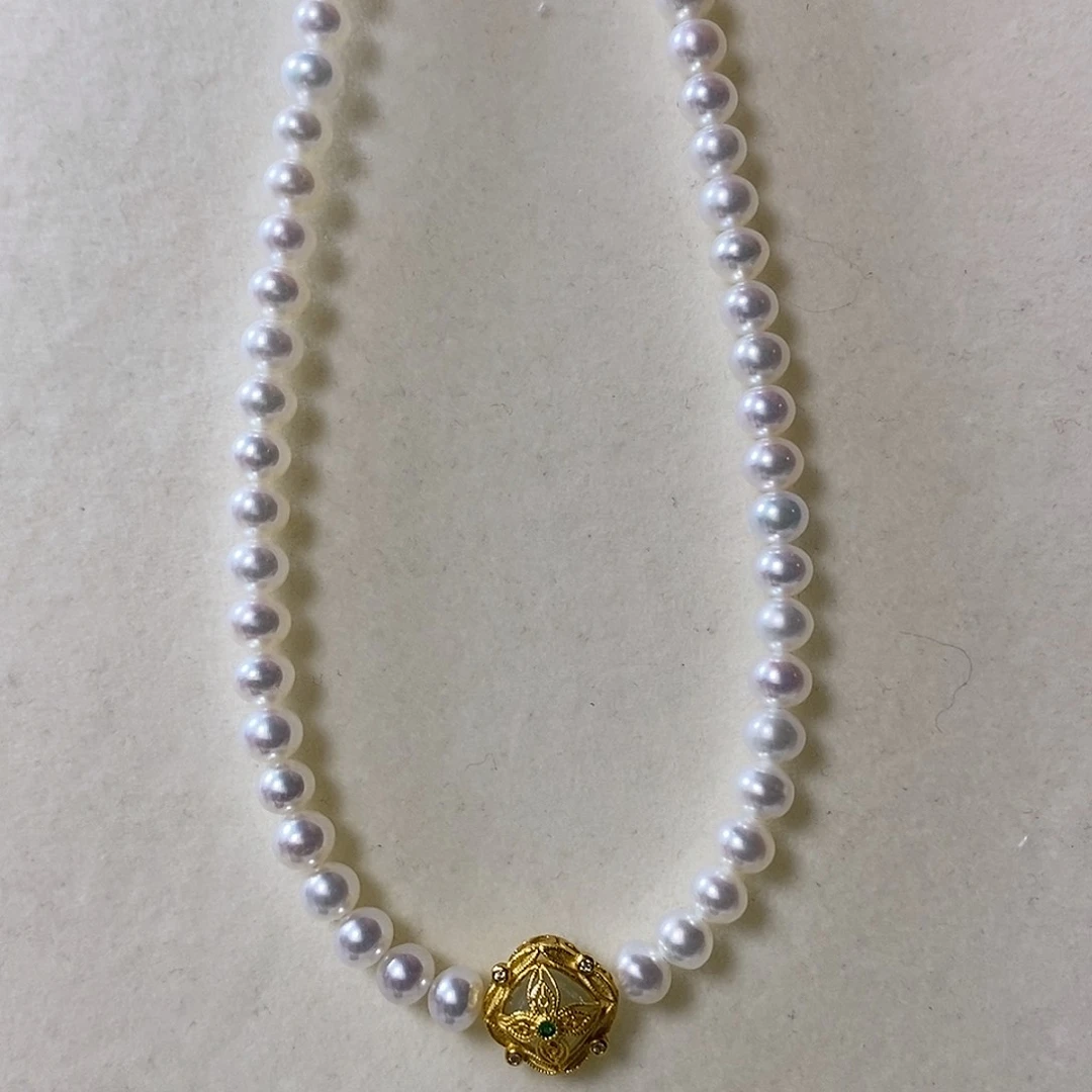 淡水珍珠颈饰未镶嵌4-5mm