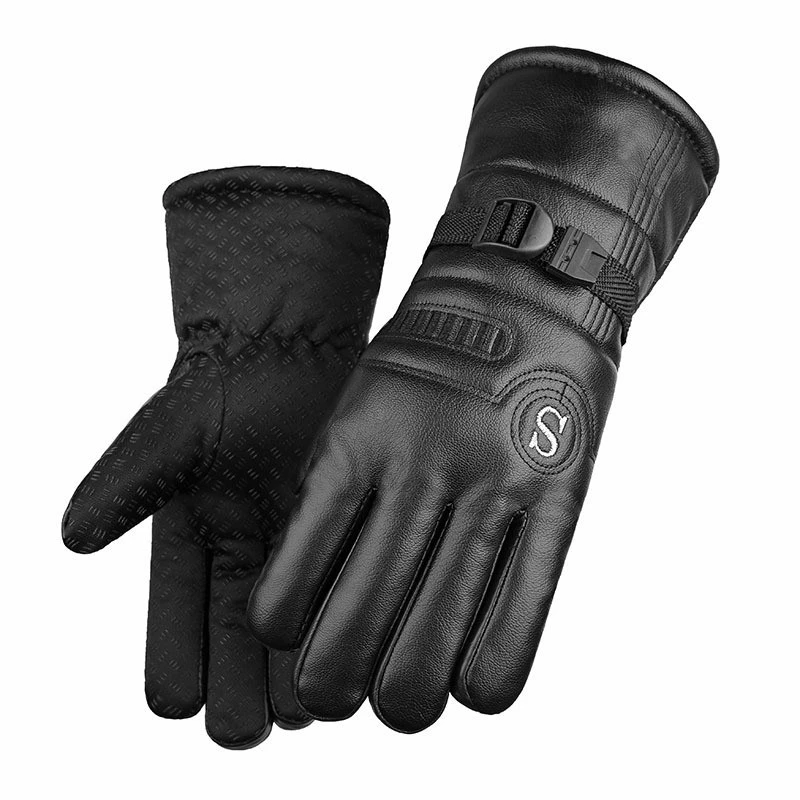 冬大号加厚加肥毛绒摩托车电车户外骑行运动滑雪加肥