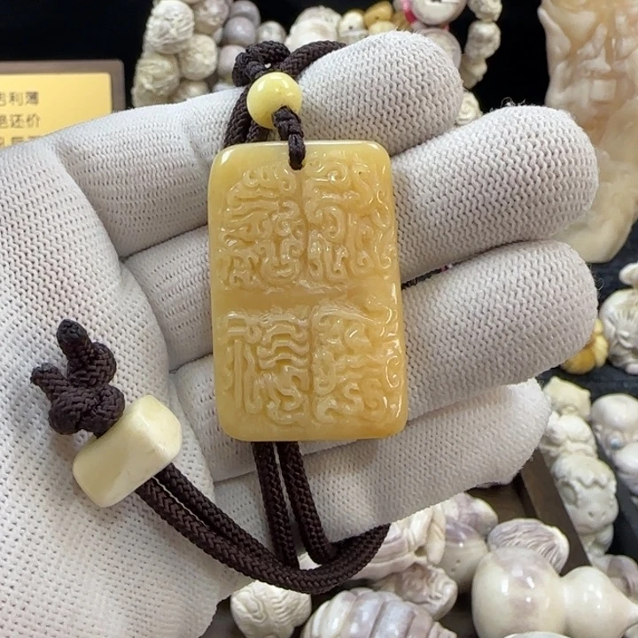 非金属配饰马骨无事牌