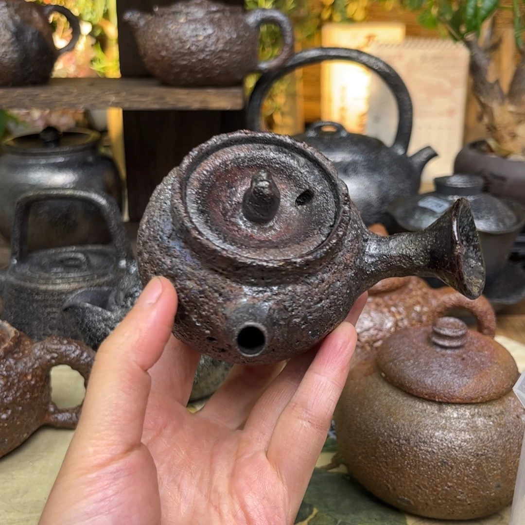 黑砂茶器、直播间、壶