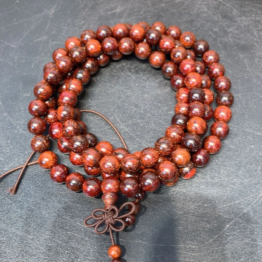 小叶紫檀手串/手链印度小叶紫檀0.8多圈