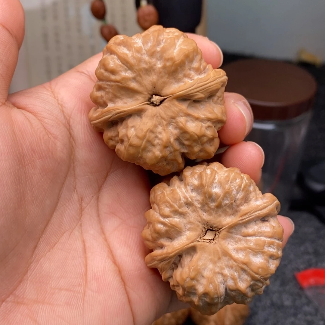 文玩核桃把件42蛤蟆头