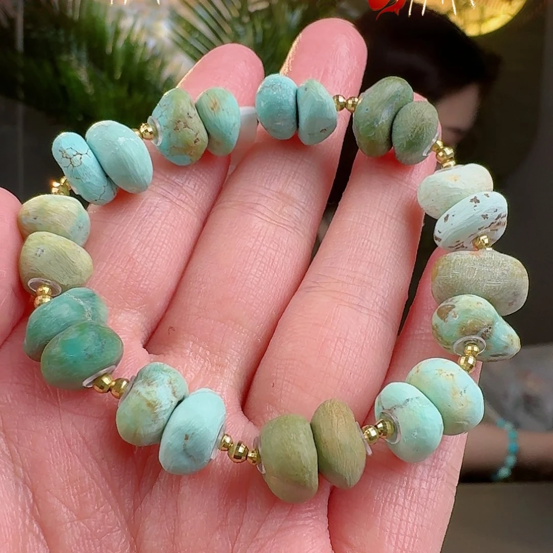 绿松石珠宝奇石未镶嵌