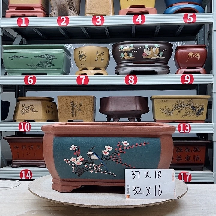 紫砂花盆紫砂花盆