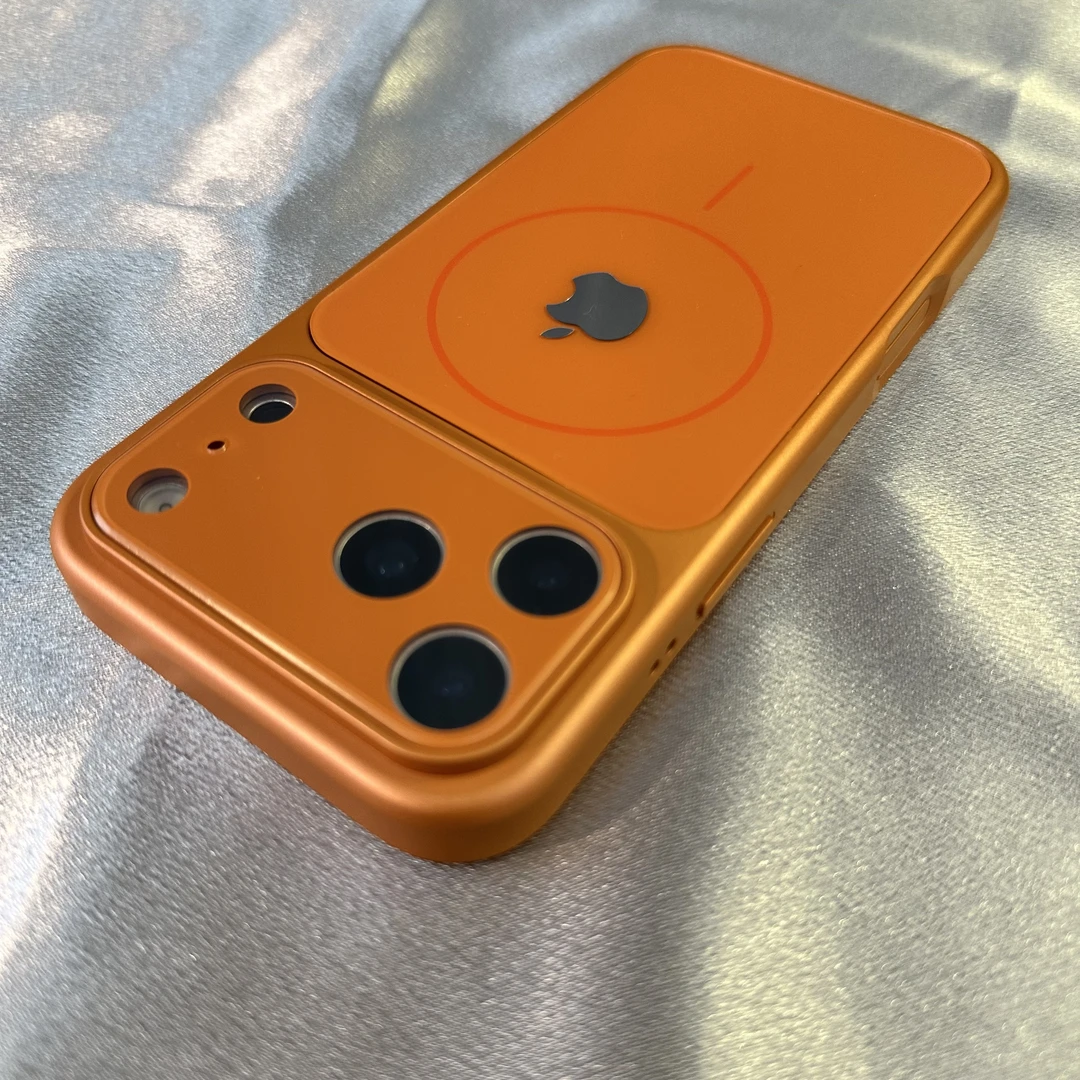 秒变17相机一体按键手机壳适用于苹果16promax全包17pro软15防摔