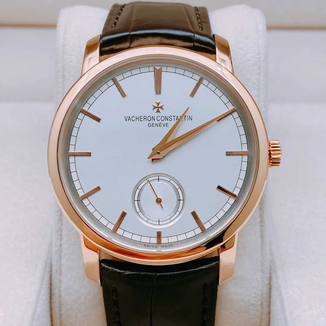 99新 Vacheron Constantin/江诗丹顿 传袭82172 玫瑰金 38mm 针扣