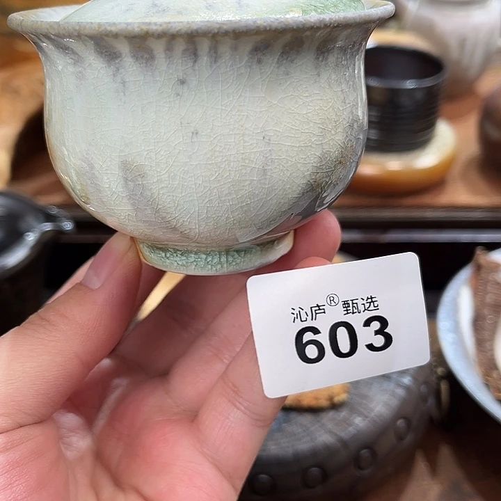 沁庐柴窑古法柴烧全手工茶具