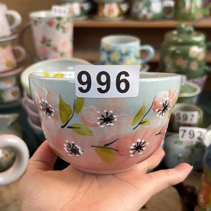 景德镇陶瓷手绘作品996