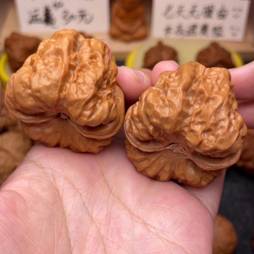 四***困文玩核桃把件蛤蟆40