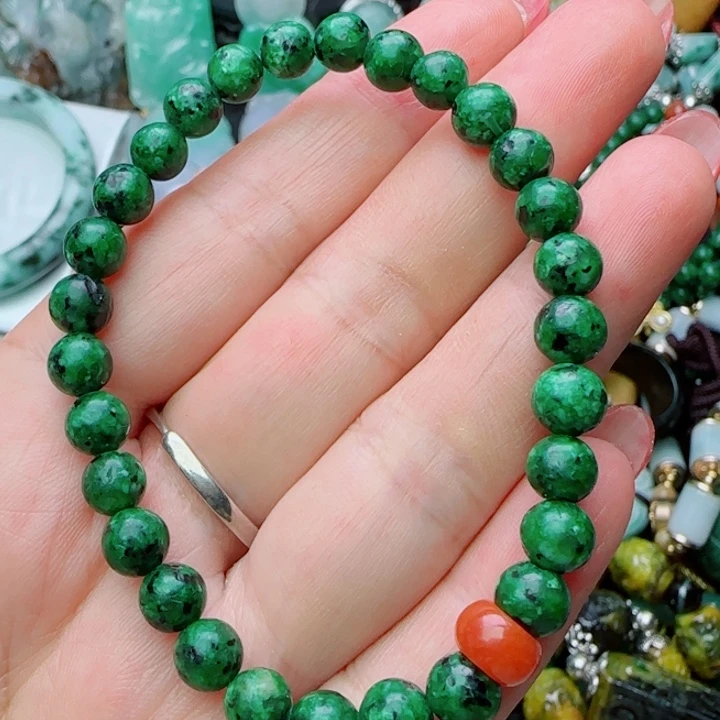 颈饰未镶嵌翡翠天然A货37
