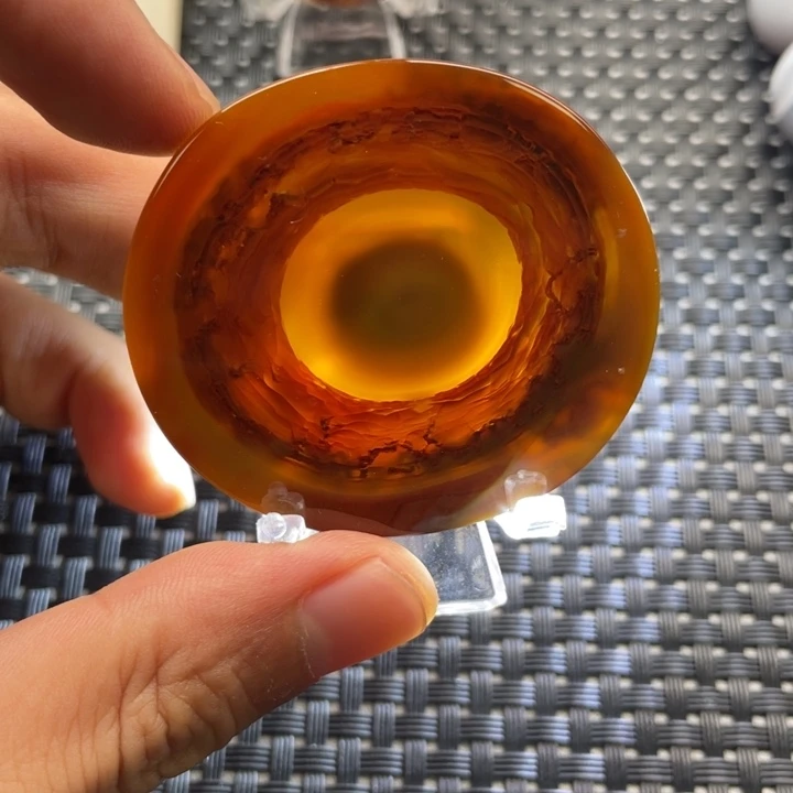 未镶嵌颈饰玛瑙/玉髓彩***间