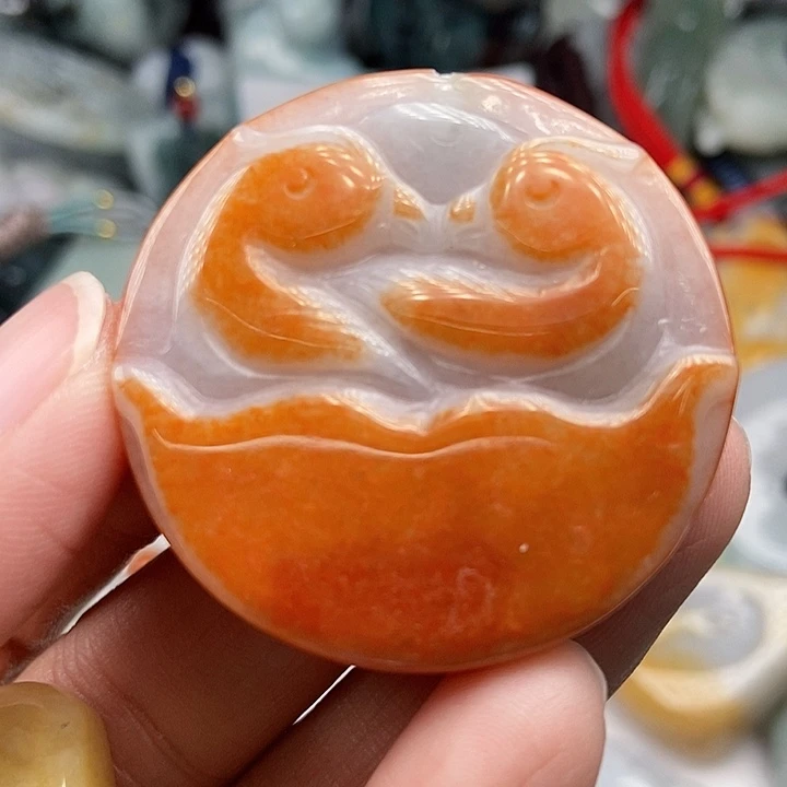 未镶嵌挂件翡翠翡翠