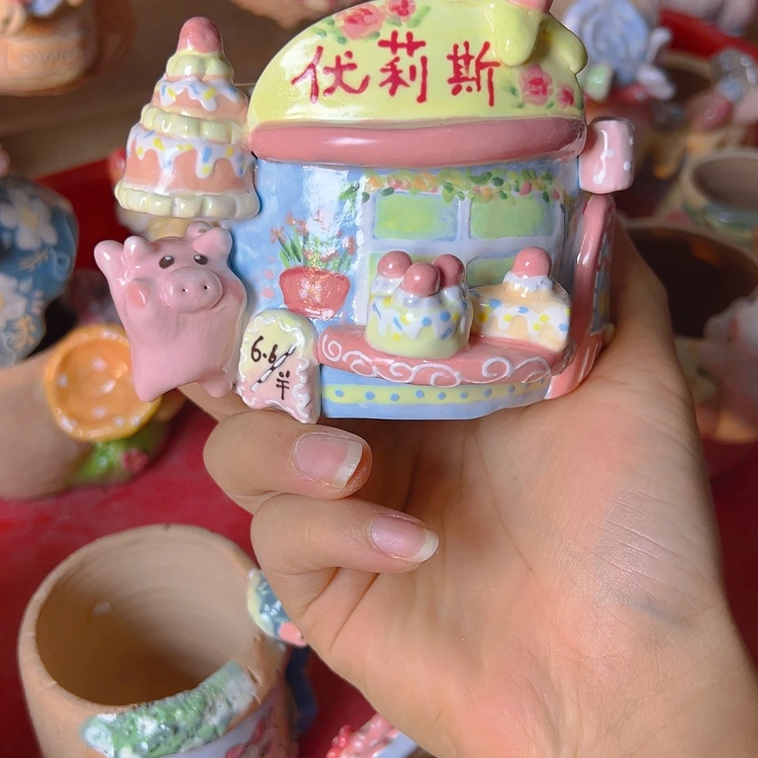 清仓老梧家手工多肉花盆