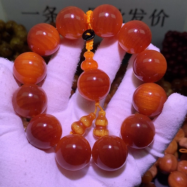 松木（琥珀木）手串/手链2.1 包浆高货