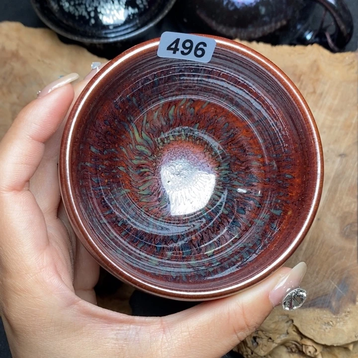 茶盏建窑建盏主人杯496