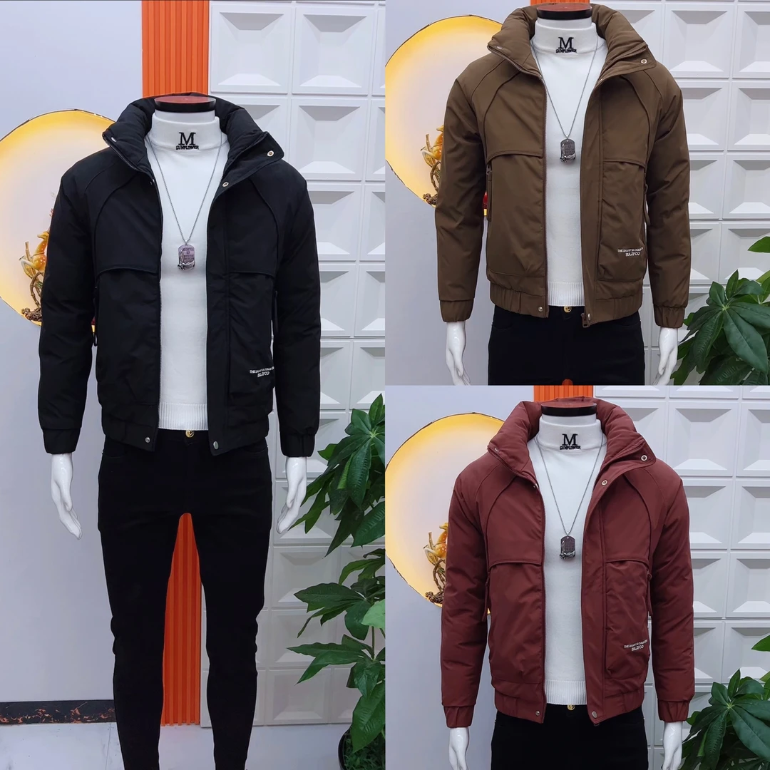 痞帅棉服2025男士新款修身短款时尚百搭帅气新款男士外套加厚棉服