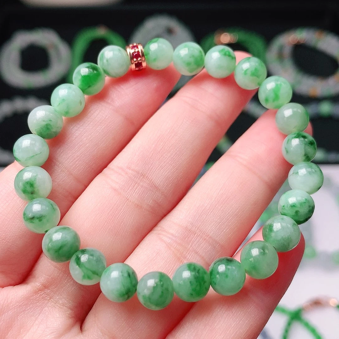 未镶嵌手链翡翠翡翠