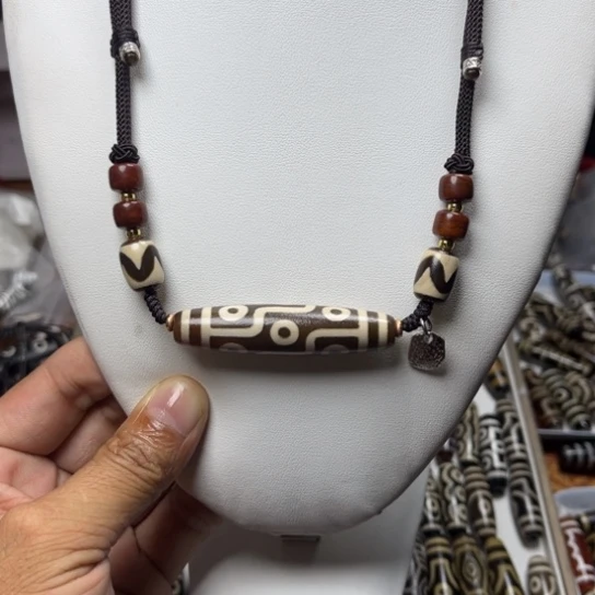 玛瑙/玉髓未镶嵌颈饰晃**学