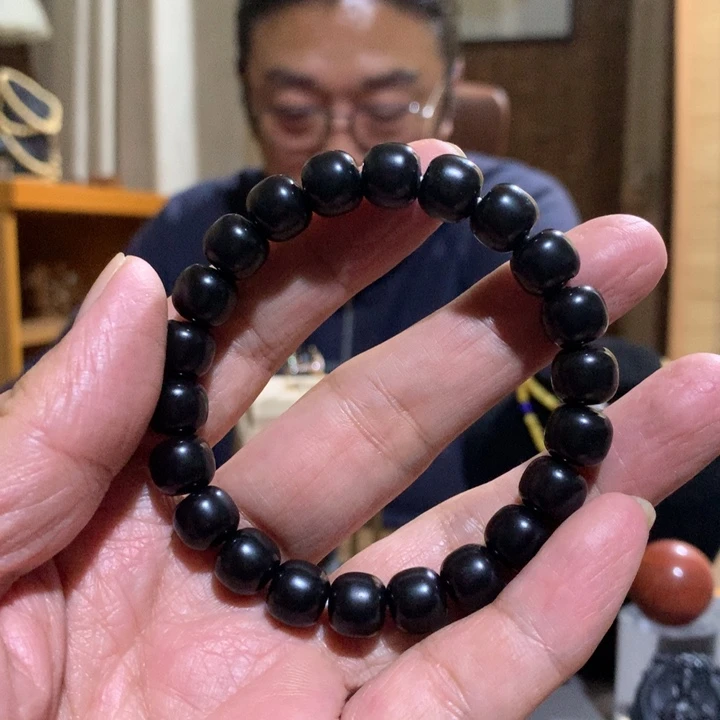 无石英石太行玄玉手串1.0