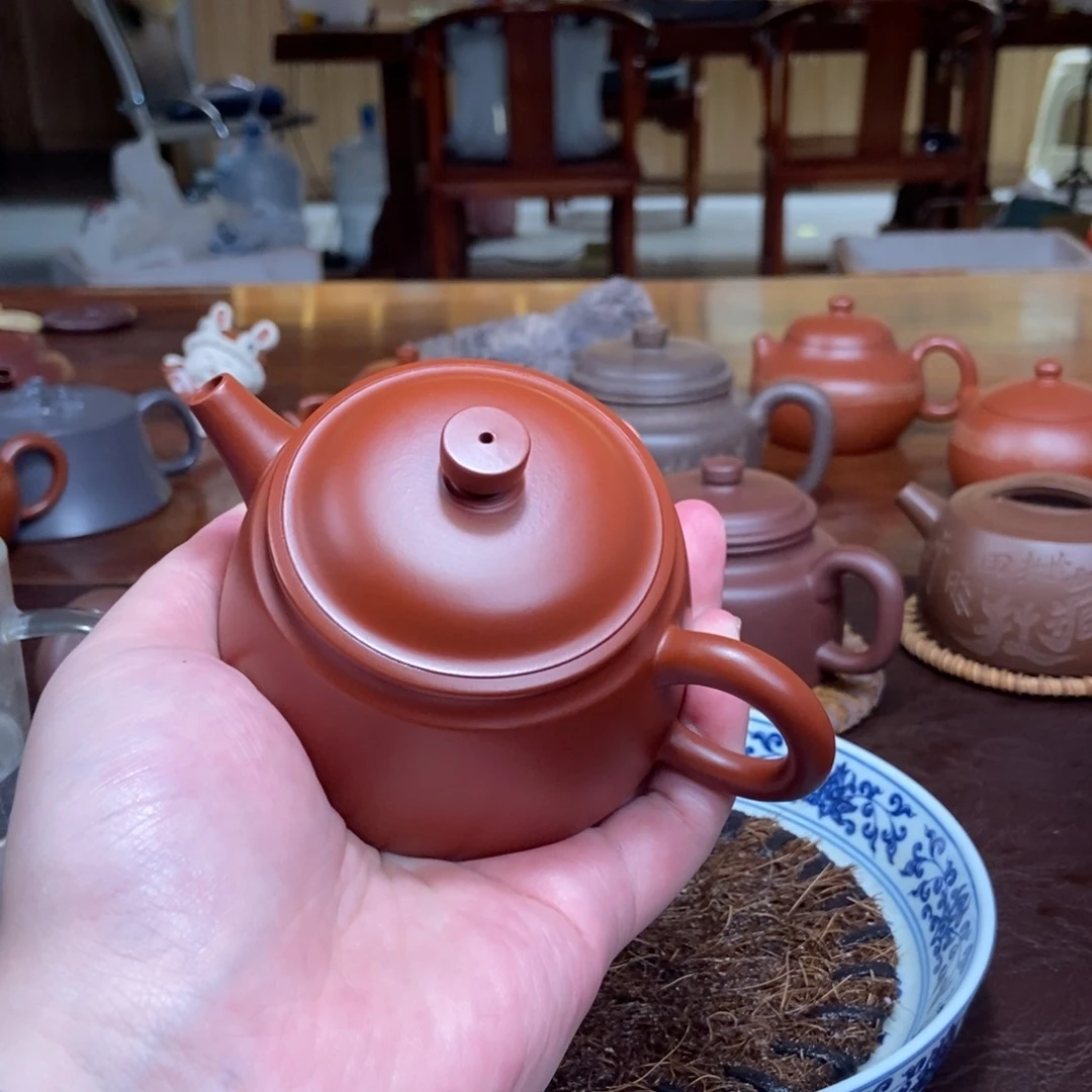 茶壶紫砂金钟紫砂壶