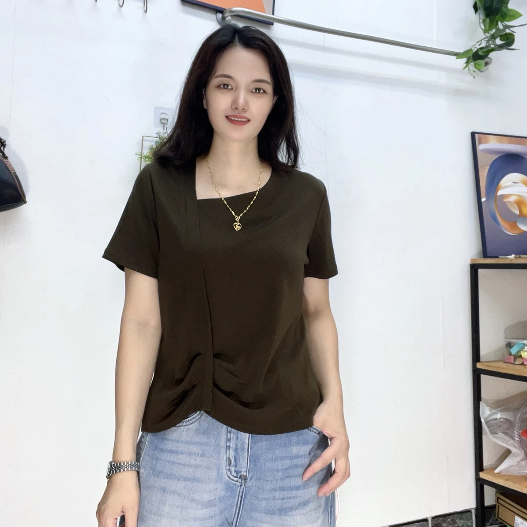 夏季新款百搭简约上衣B29（断码清仓）