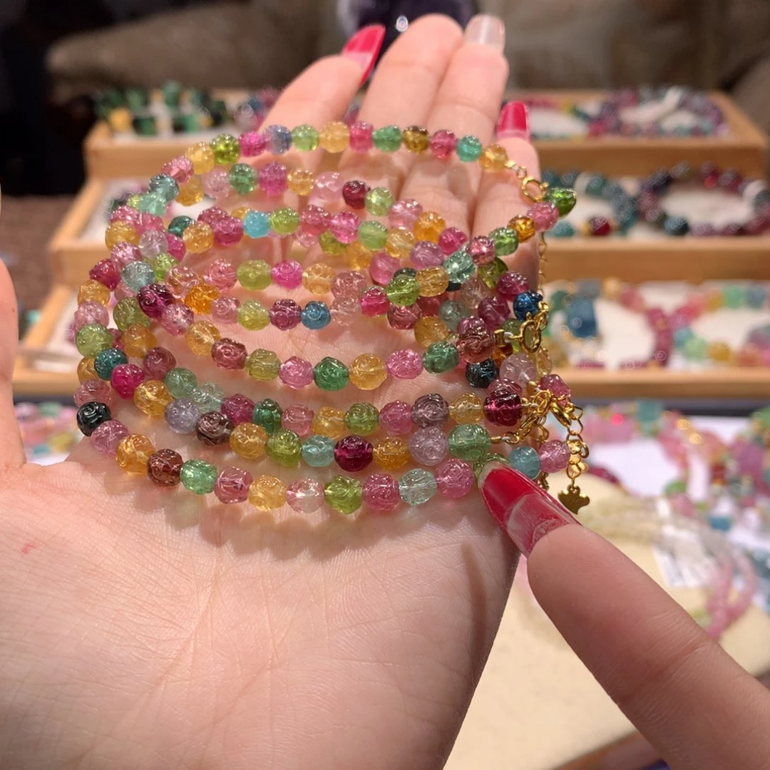 未镶嵌多样性发货其一碧玺