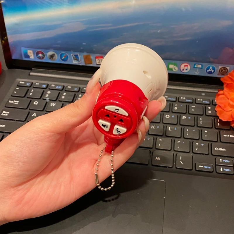 迷你小喇叭挂件可录音手持扩音器喊话器钥匙扣