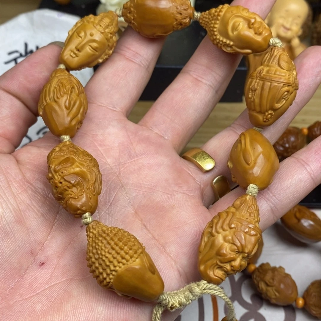 橄榄核手串/手链橄榄核橄榄核雕刻强