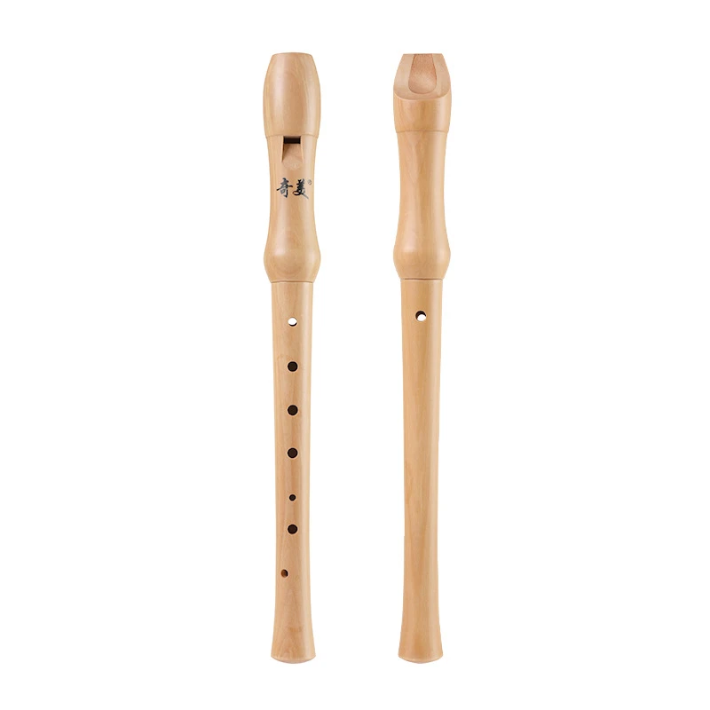 课堂C调乐器孔学生竖笛初学德式演奏8木质八孔/高音英式奇美