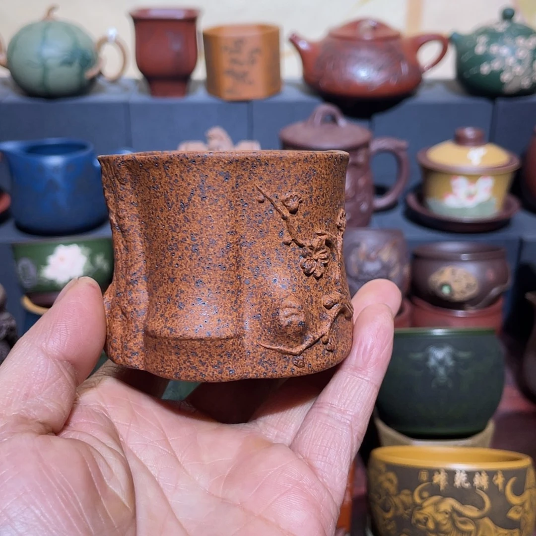 原矿紫砂手工主人杯