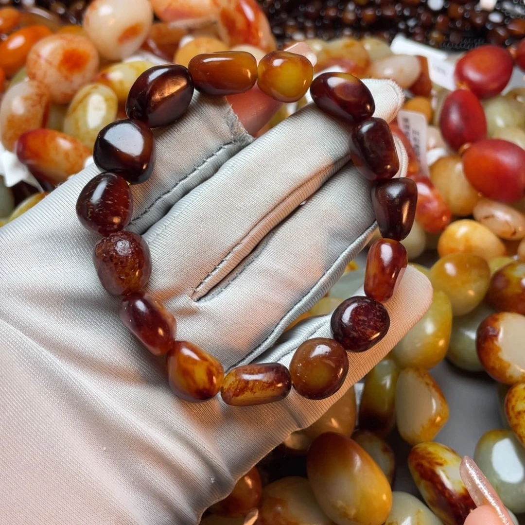 和田玉手链未镶嵌