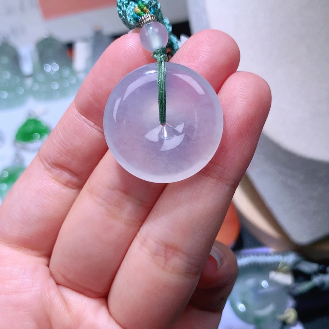 颈饰未镶嵌翡翠扣子