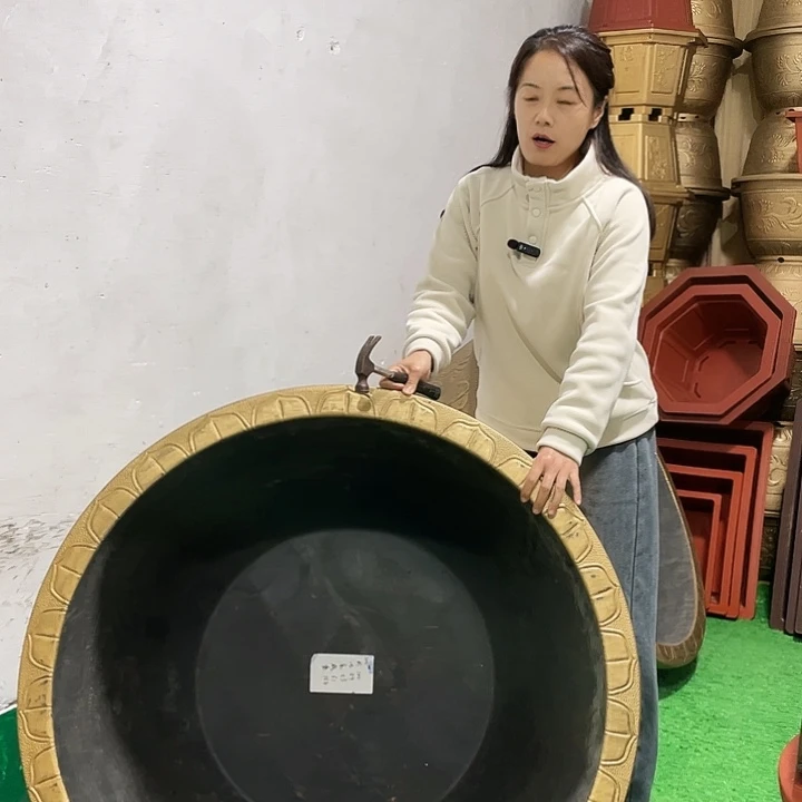 圆盆古铜一米两个