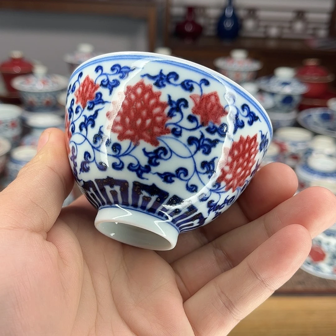 陶景德镇陶瓷青花釉里红