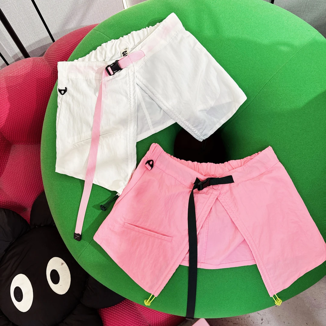 清仓松紧腰屁帘女百搭叠穿薄款宽松时尚洋气运动休闲减龄裙子夏季