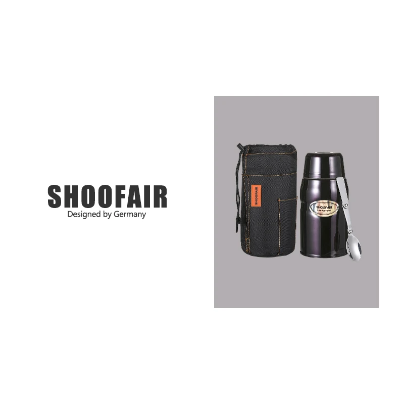 德国SHOOFAIR焖烧杯B868大容量保温桶便携焖烧壶 800mL 保温杯