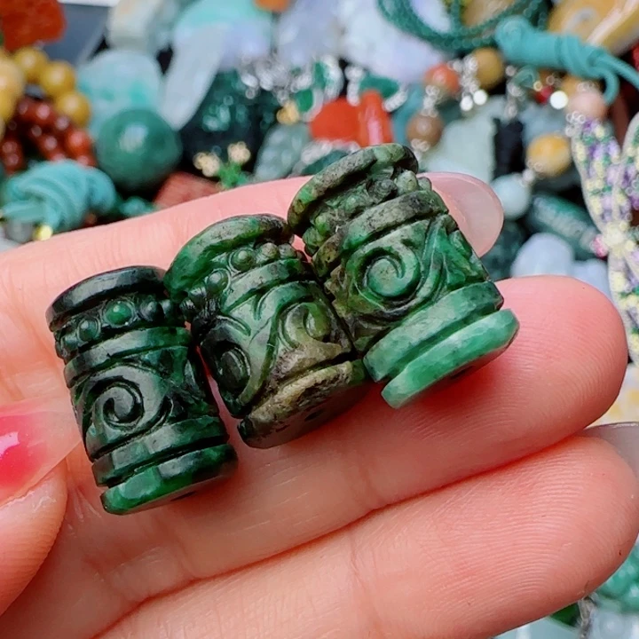 翡翠颈饰未镶嵌❤**水天然A货