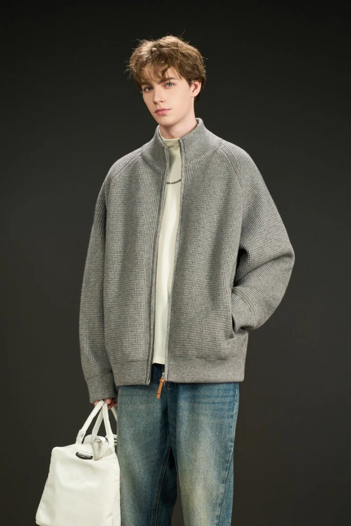 90白鸭绒羽绒服冬季保暖休闲立领毛衣外套BK821