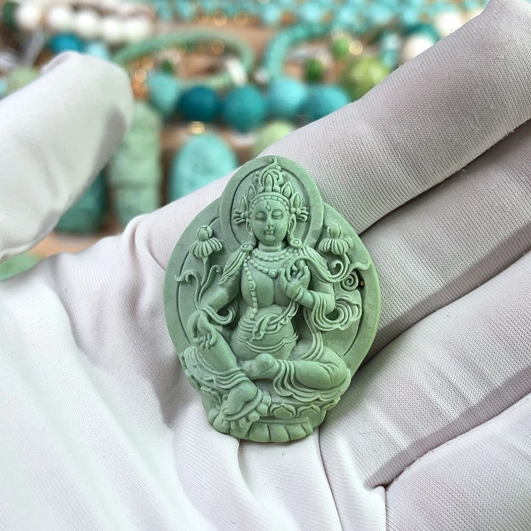 绿松石未镶嵌珠宝奇石