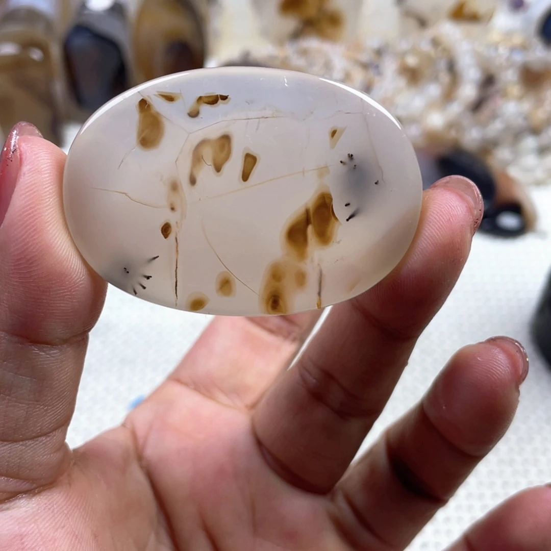 玛瑙/玉髓未镶嵌颈饰