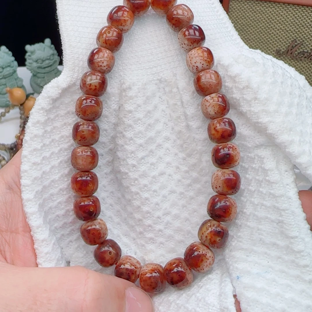 星月菩提手串陈籽火烧云10*9头条