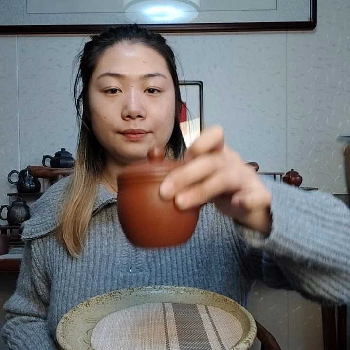 茶杯朱泥200毫升大红袍主人杯