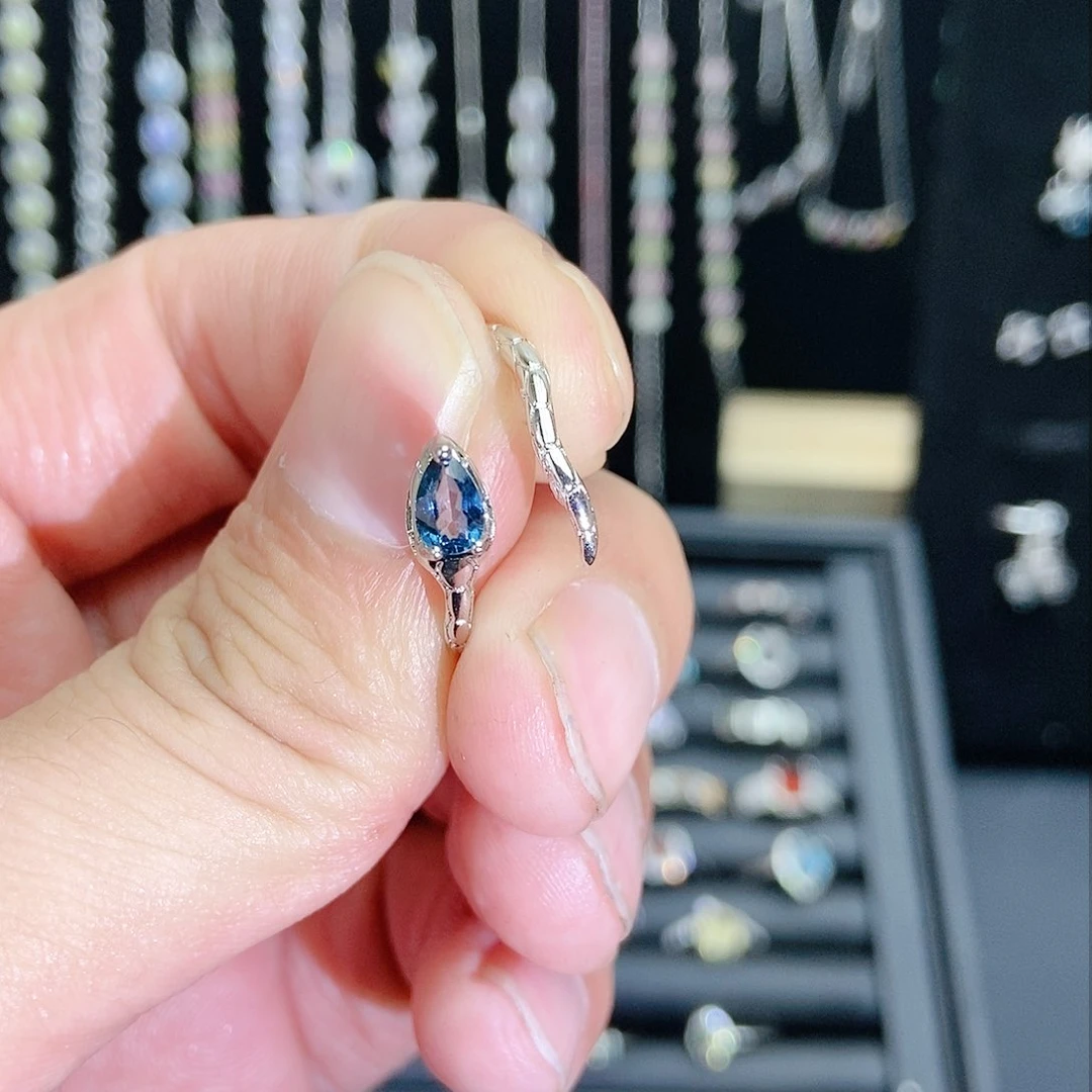 【闪购商品】紫晶珠宝半成品银S925镶嵌