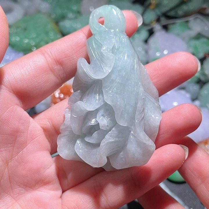 颈饰未镶嵌翡翠天